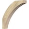 Ekena Millwork 4"W x 22"D x 22"H Thorton Rough Sawn Knee Brace, Douglas Fir BRC04X22X22THR00RDF - alternate 1